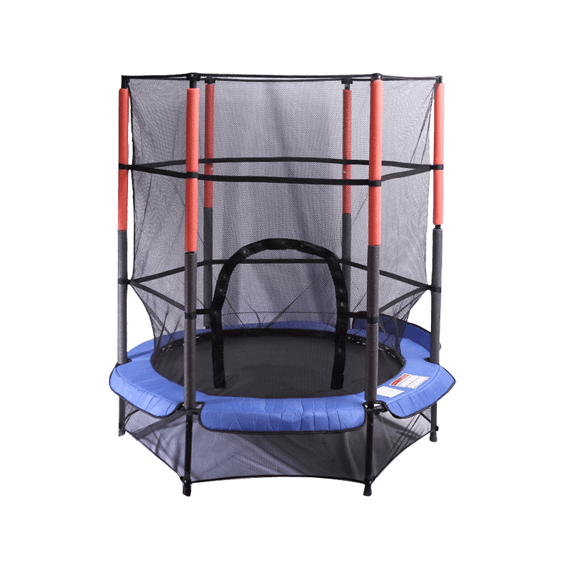 Rosa Surround Pad 55 Zoll Gummibänder Kinder Sicherheit Geschlossen Trampolin 