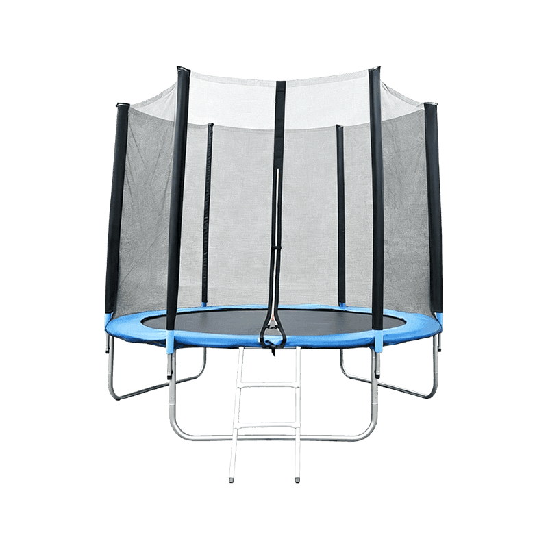 10 Fuß dickes Federtrampolin für den Außenbereich mit Sicherheitsnetz, für den Heimgebrauch für Erwachsene und Kinder