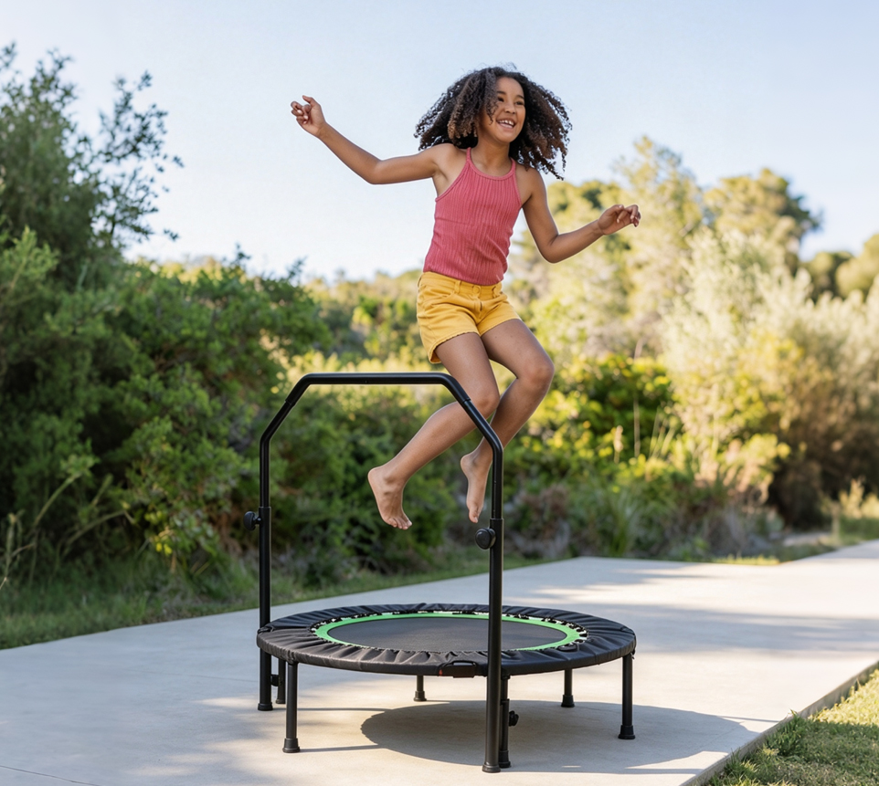 Mini-Trampolin mit Griff