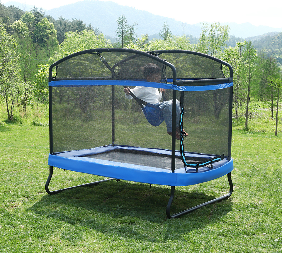 Rechteckiges Trampolin