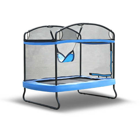 Rechteckiges Trampolin